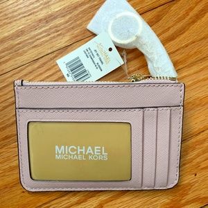 NWT Michael Kors Jet Set Travel Card Case/Coin